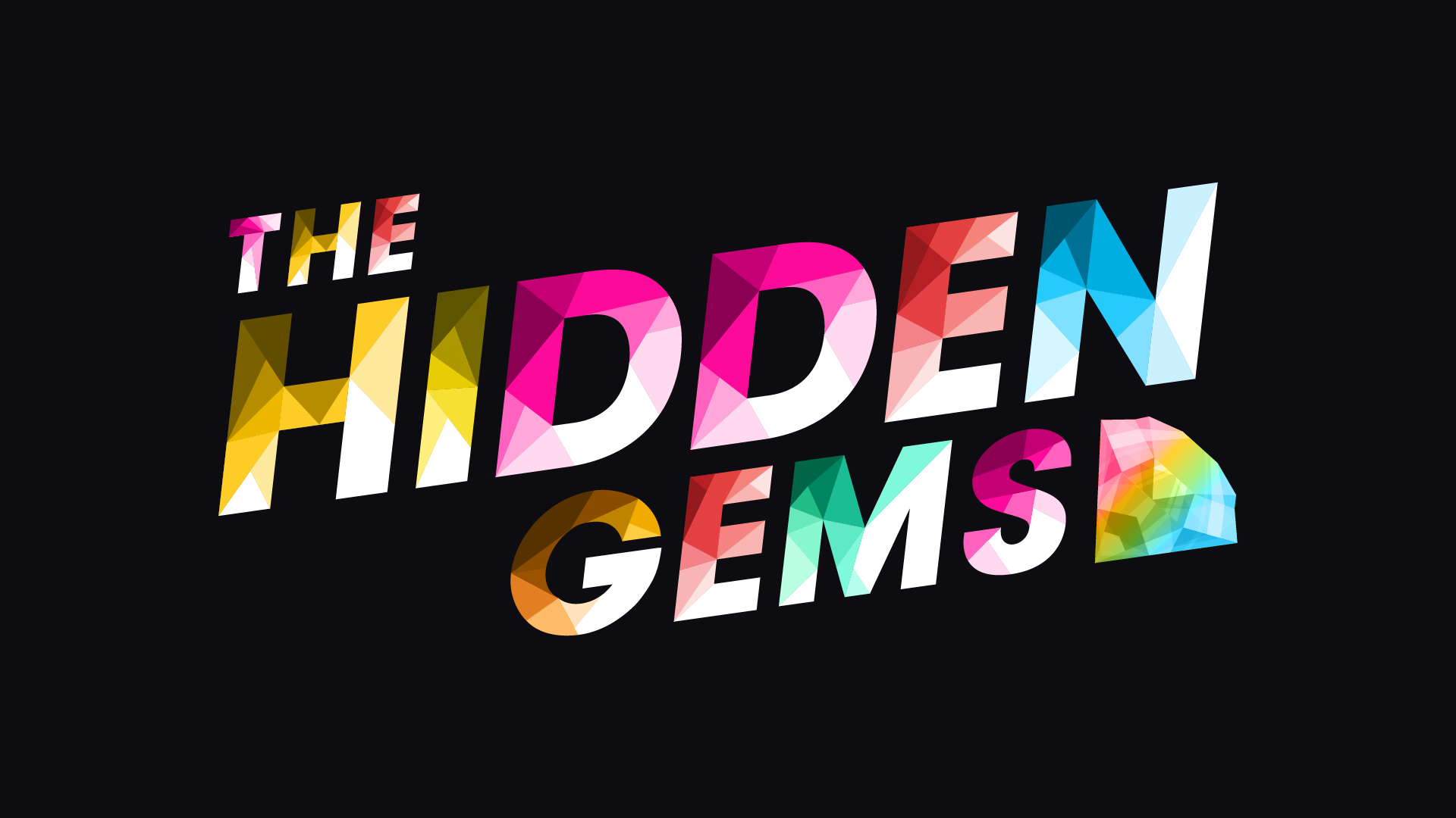 The Hidden Gems project showcase cover hover